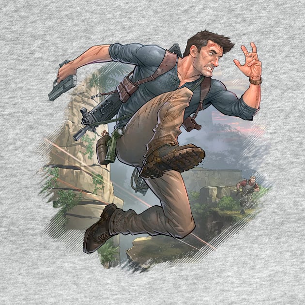 Uncharted 4 (transparent) by PatrickBrownArt